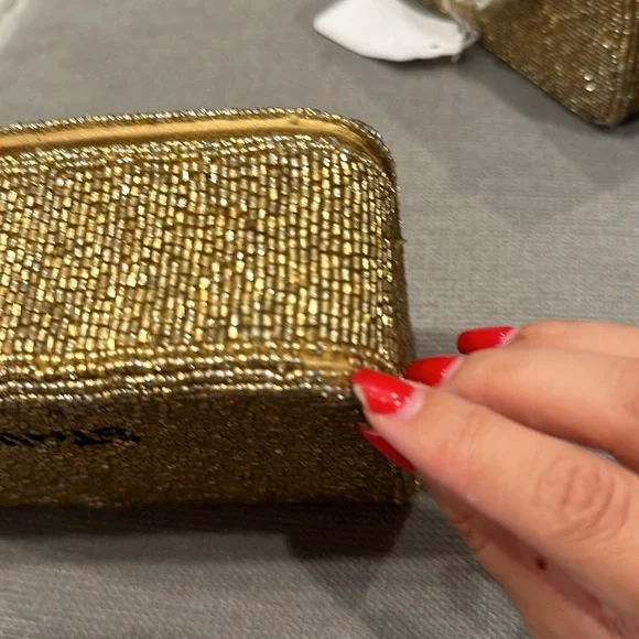 Staud Gold Beaded Bag - Picture 6 of 7